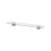 Phoenix Nostalgia Glass Shelf - Brushed Nickel